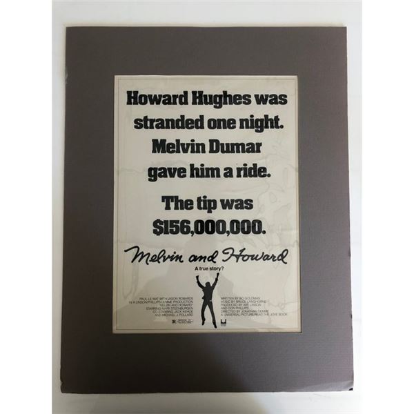 Melvin and Howard Movie Poster