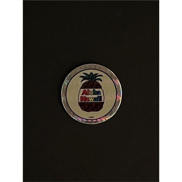 Vintage 1990s POGs Game Cap Aloha Hawaii Pineapple