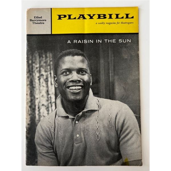 A Raisin in the Sun playbill