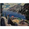 Image 1 : John Zaccheo Italian Seaside Art Print