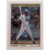 Image 2 : Sammy Sosa Cubs Premier '92 O-Pee-Chee Baseball Card