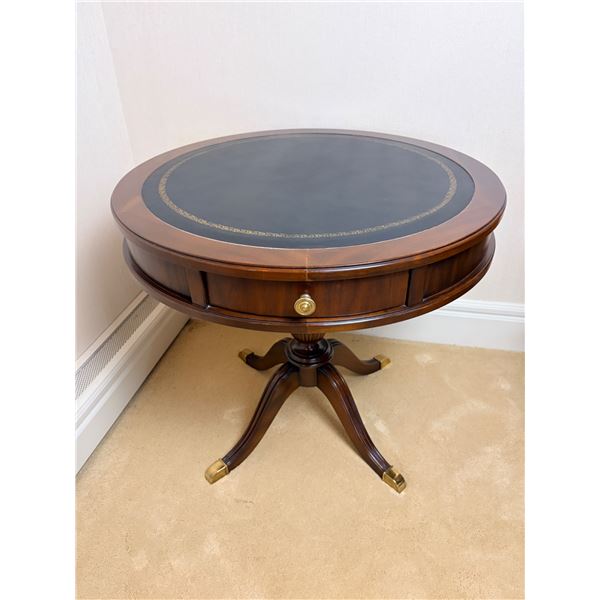 Footed Pedestal Table