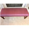 Image 1 : Pink Upholstered Bench