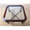 Image 1 : Glass-Top Coffee Table