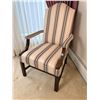 Image 1 : Chevron Upholstered Armchair