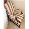 Image 3 : Chevron Upholstered Armchair