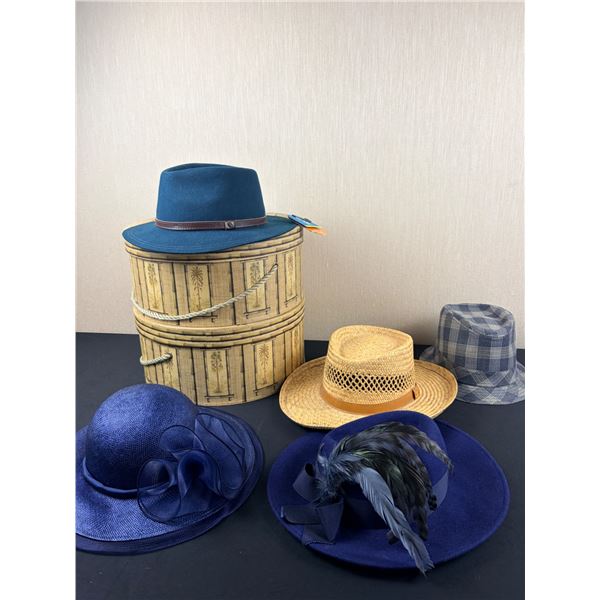 Collection of Hats & Boxes