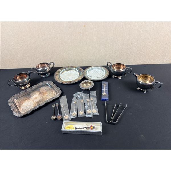 Metallic Servingware & Collectors Spoons