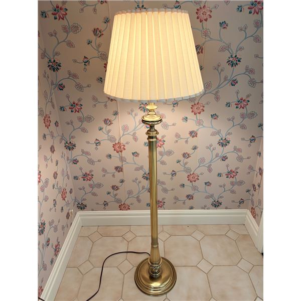 Brass Floor Lamp