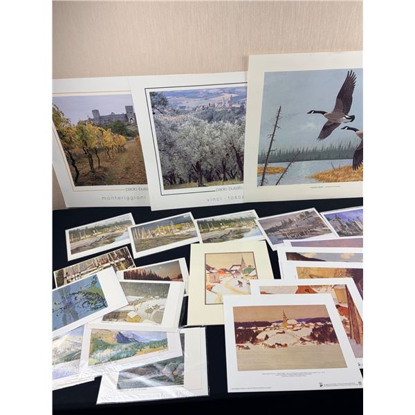 Variety of Art Prints