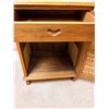 Image 5 : Wooden Wicker Storage Table