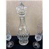 Image 2 : Crystal & Glass Decanter Set
