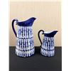 Image 1 : Blue & White Pitchers
