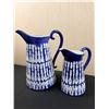 Image 2 : Blue & White Pitchers