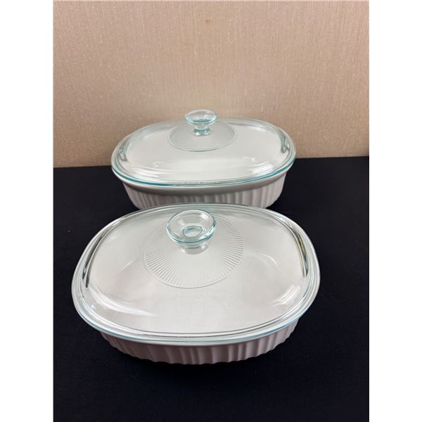 French White Corningware Dishes