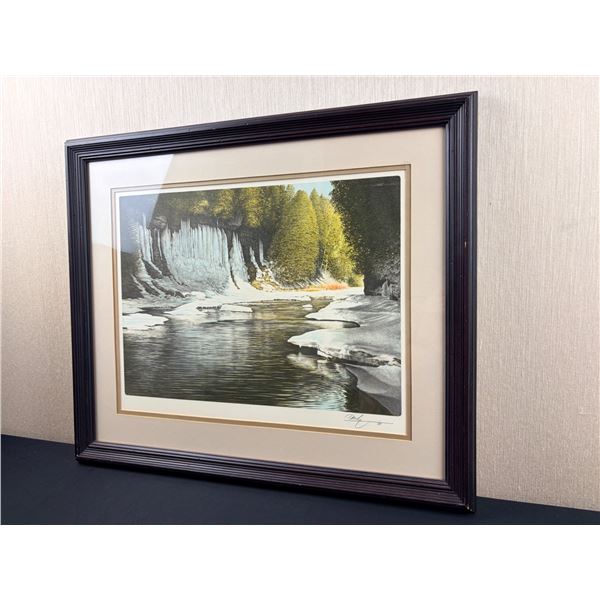 "Along The Cascades" Print by Ken Danby