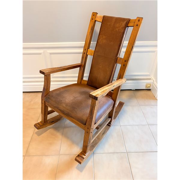 Upholstered Rocking Chair