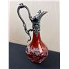 Image 2 : Etched Glass Pitcher