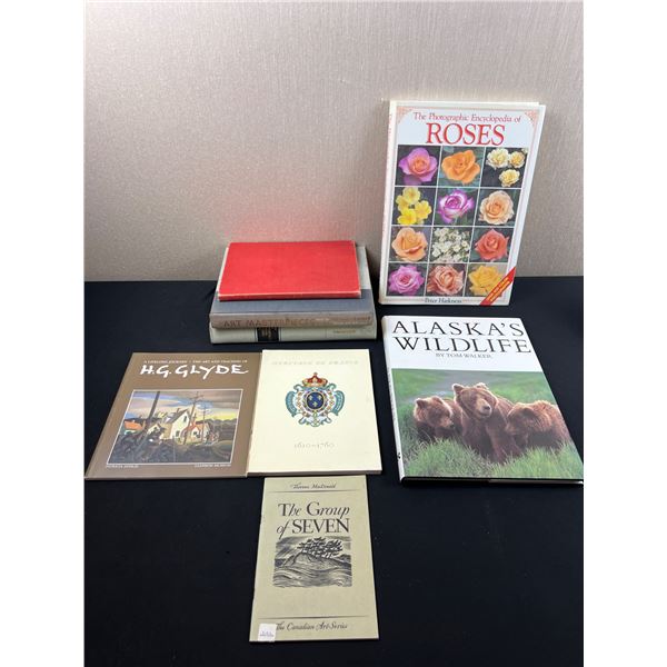 Assortment of Art and Coffee Table Books