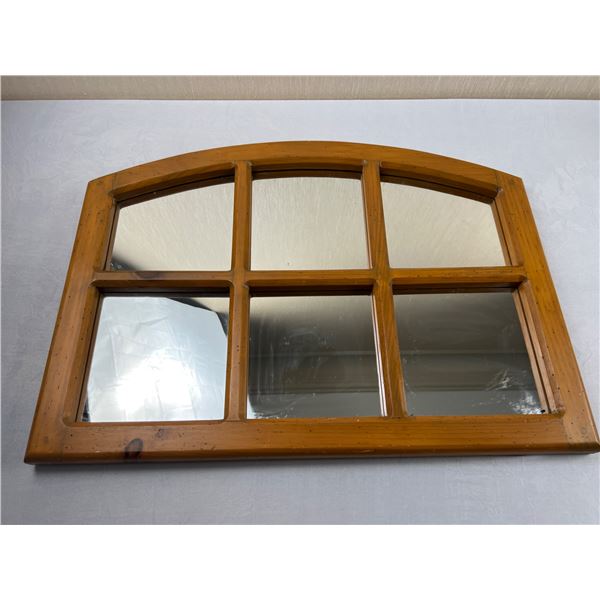 Wooden Wall Mirror