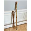 Image 1 : Intricately Detailed Walking Sticks