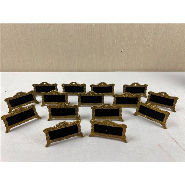Brass Place Setting Tags