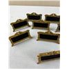 Image 2 : Brass Place Setting Tags