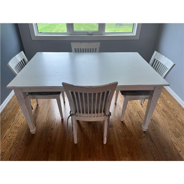 Dining Table & Four Chairs