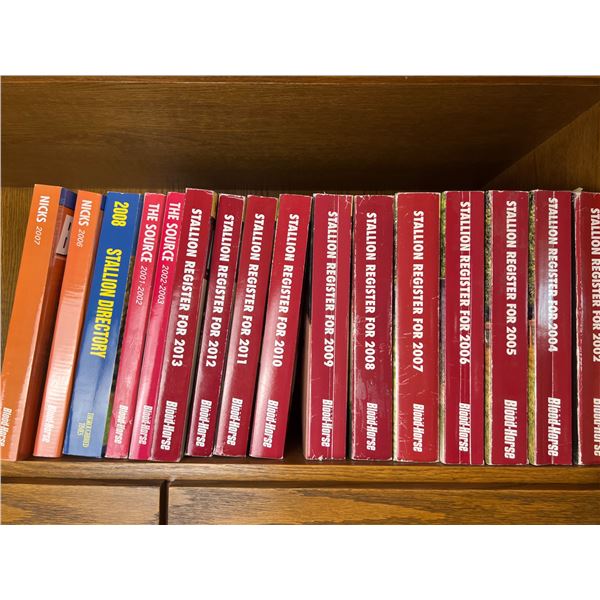 The Blood Horse Books