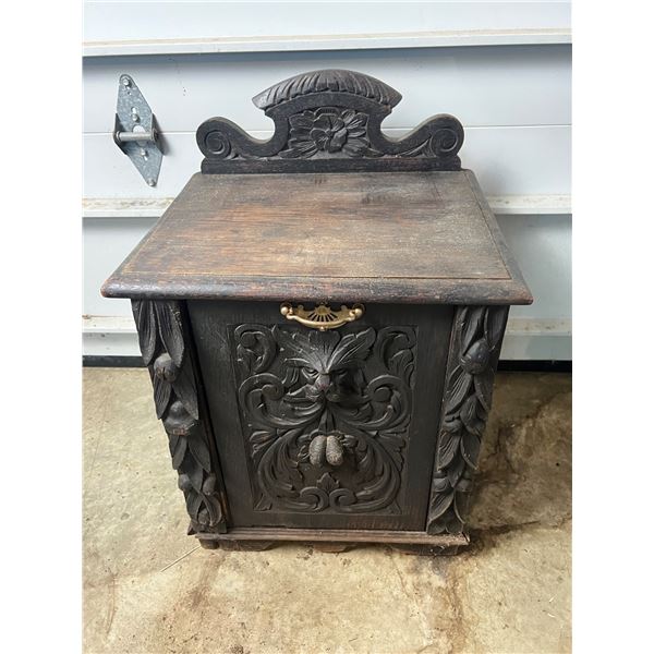 Vintage Wooden Storage Bin