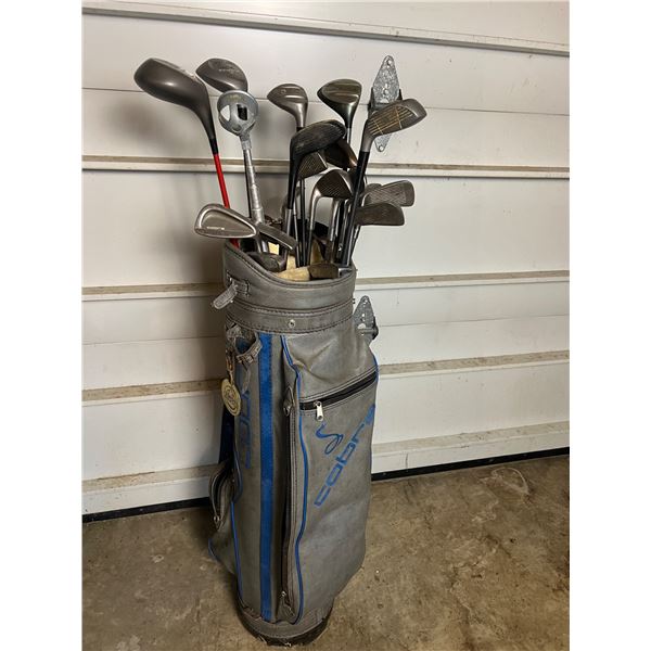 Cobra Golf Bag with Clubs