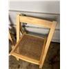 Image 2 : Folding Wicker Chairs