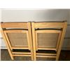 Image 4 : Folding Wicker Chairs