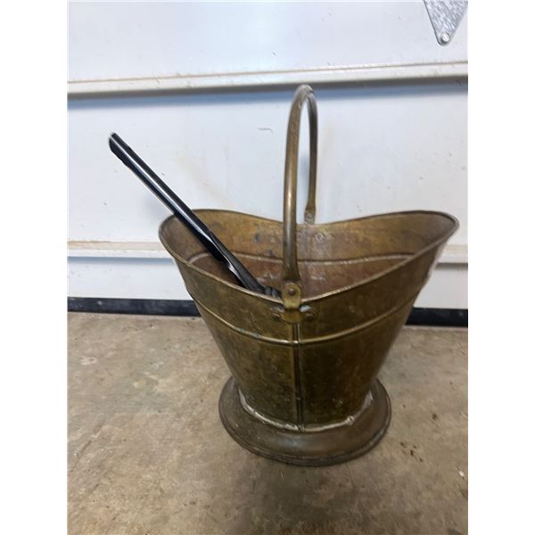 Brass Coal Scuttle