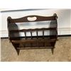 Image 1 : Wooden Magazine Rack