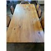 Image 1 : Wooden Dining Table & Chairs