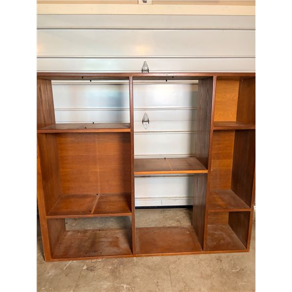 Wooden Garage Storage Shelf