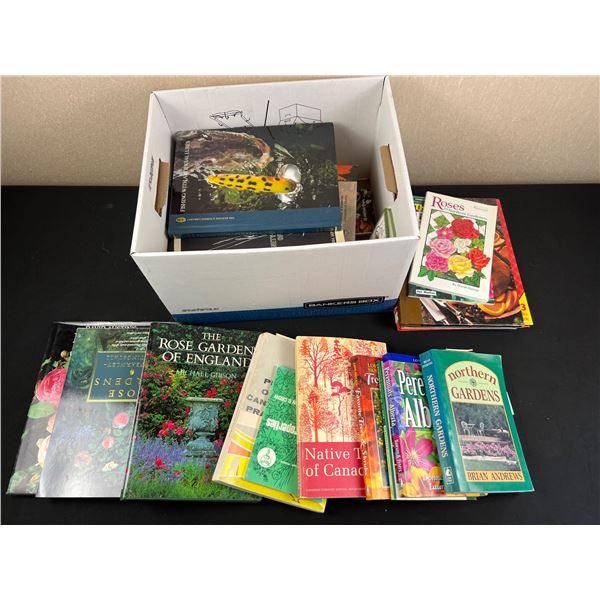 Box of Gardening & Outdoors Books