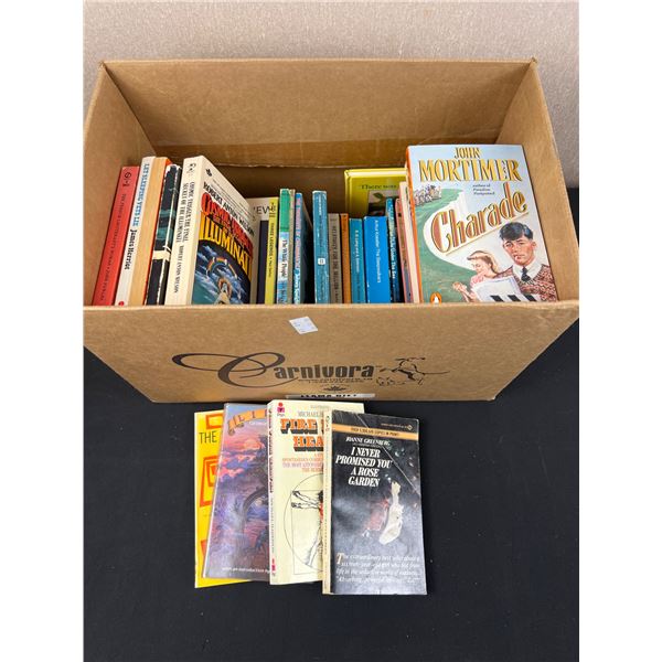 Box of Paperback Books