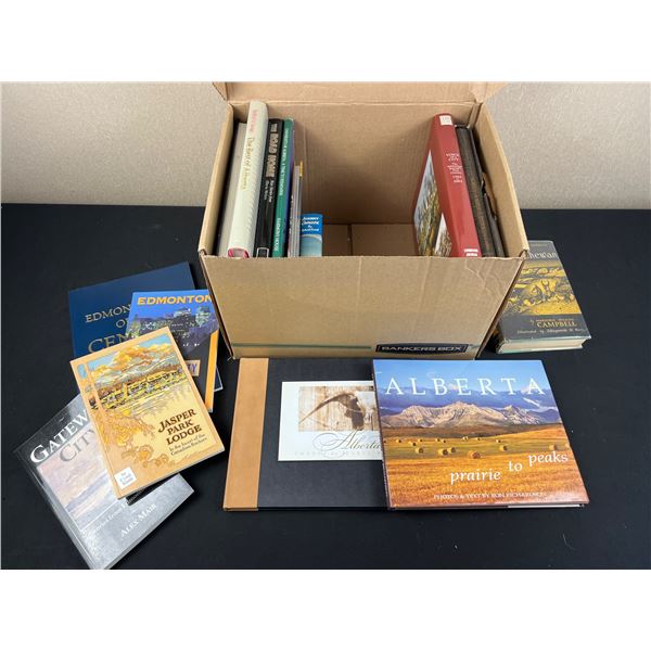 Box of Canadian Themed Books