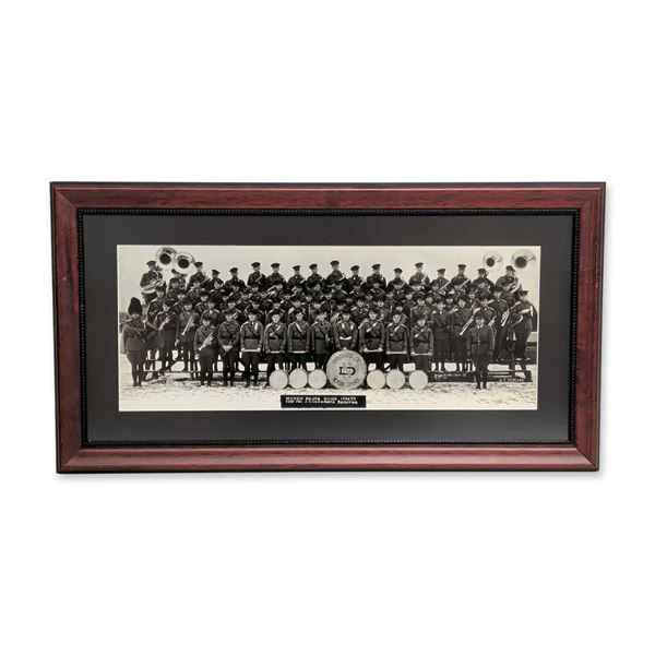 H. C. Elmore, 1932-33 University of Notre Dame Band Panoramic Photograph