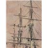 Image 3 : Floyd Niles Walser (American 1888-1954), Hand-Colored Etching Paper, Old Ironsides, Signed