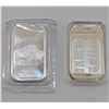 Image 3 : 2pc Buffalo and Ten Commandments .999 Fine Silver Bullion Bars