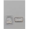 Image 5 : 2pc Buffalo and Ten Commandments .999 Fine Silver Bullion Bars