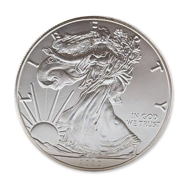 2020 US American .999 Fine Silver Eagle 1 oz Coin