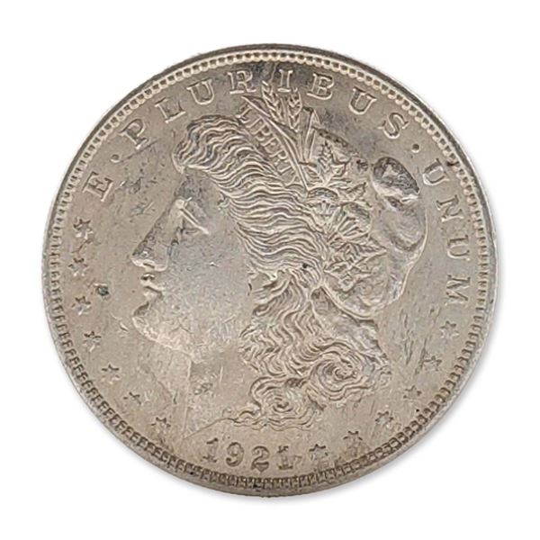 US 1921 Silver Morgan Dollar