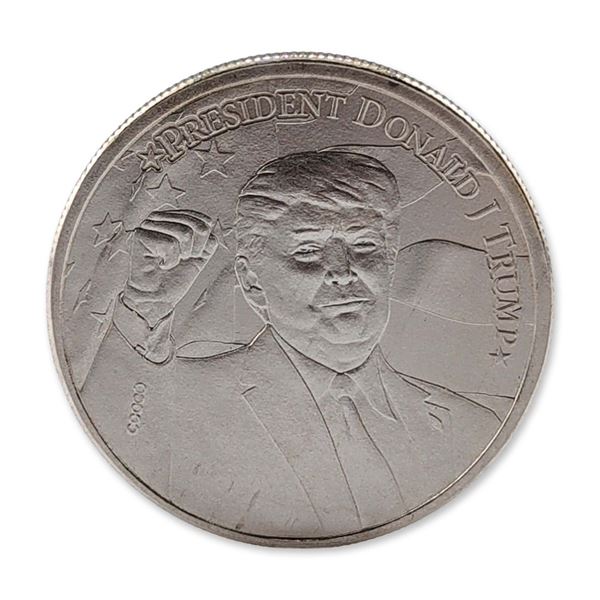 Golden State Mint US 1oz .999 Silver Trump Coin