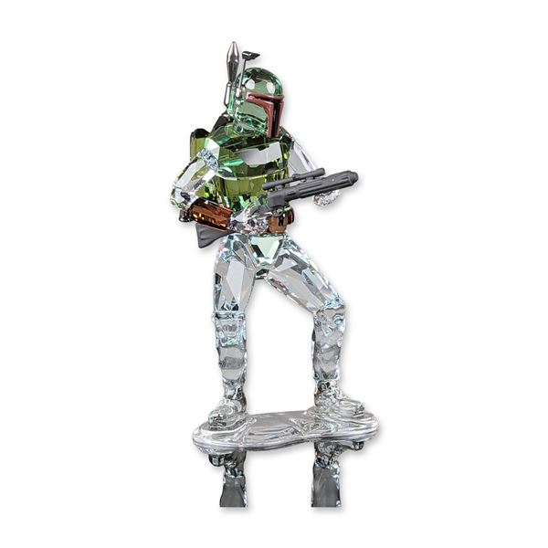 Swarovski Crystal Star Wars Figurine, Boba Fett 5619210
