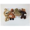 Image 3 : Set of Four Kenner Star Wars Buddies Plush Figures
