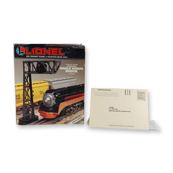 Lionel Train Accessory, Single Signal Bridge 6-12894